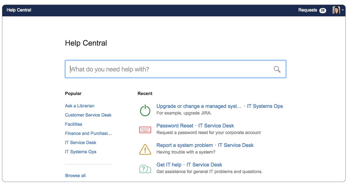 Jira IT Service Management