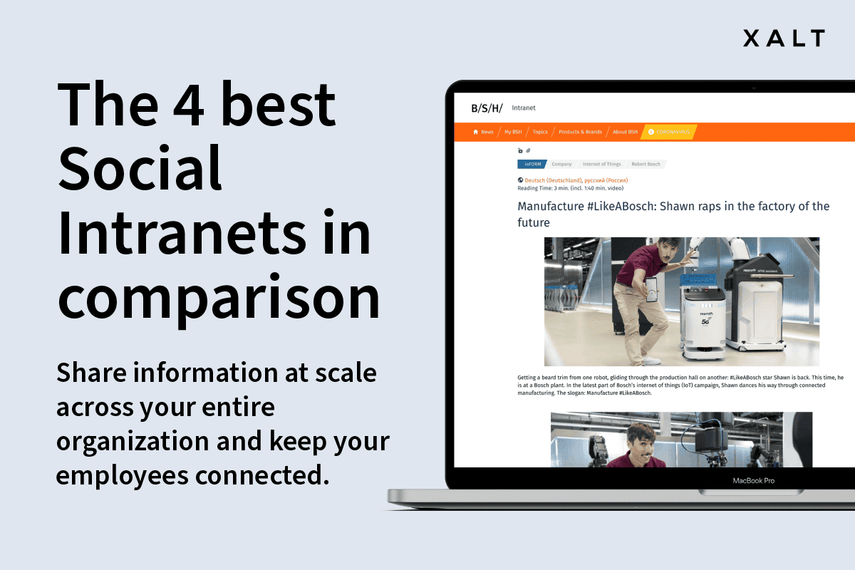 Social Intranet Corporate Intranet Solution Comparison