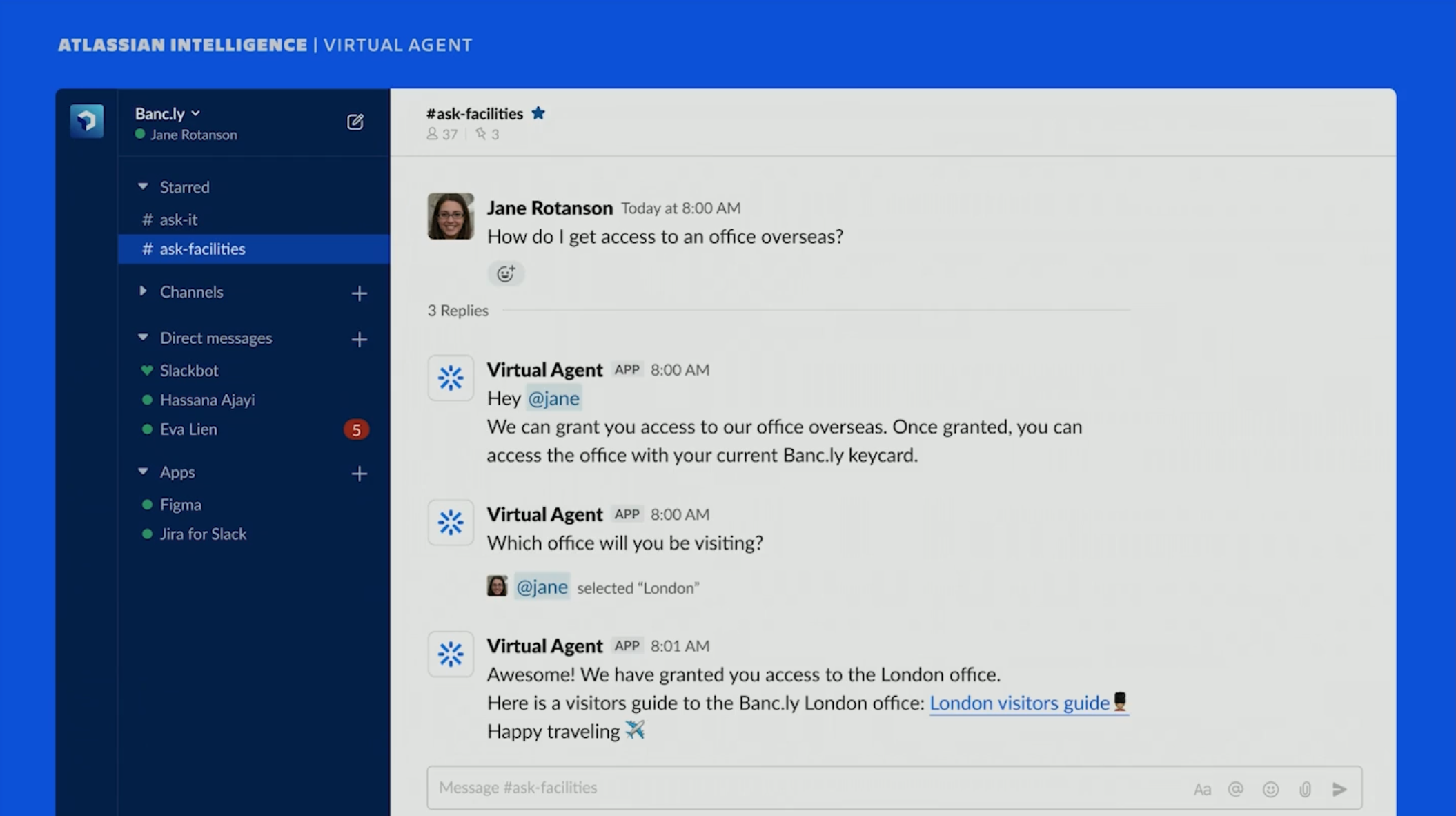 Virtual Agent in Jira Service Management