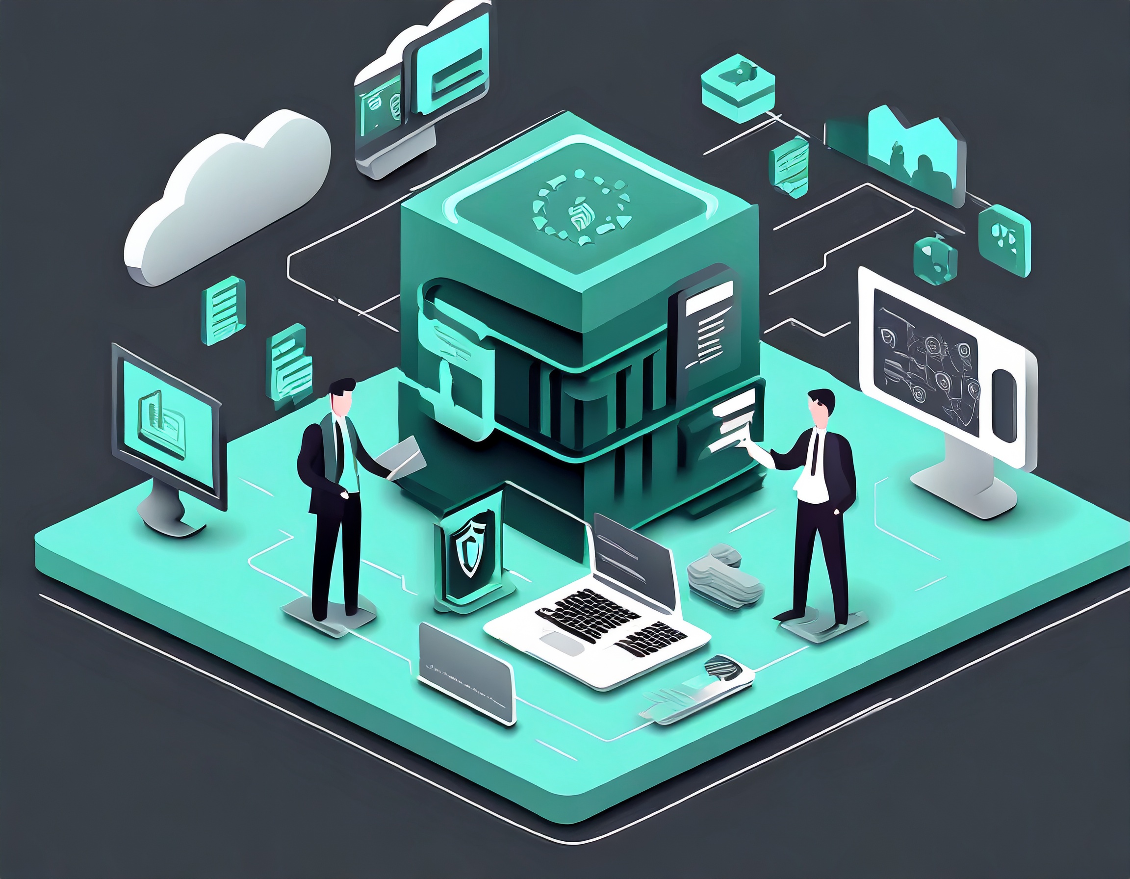 Visualisierung von sicheren Datenzugriffen: XAAM automatisiert die Berechtigungsverwaltung für sensible Daten, steigert die Produktivität und gewährleistet klare Zugriffsrechte.