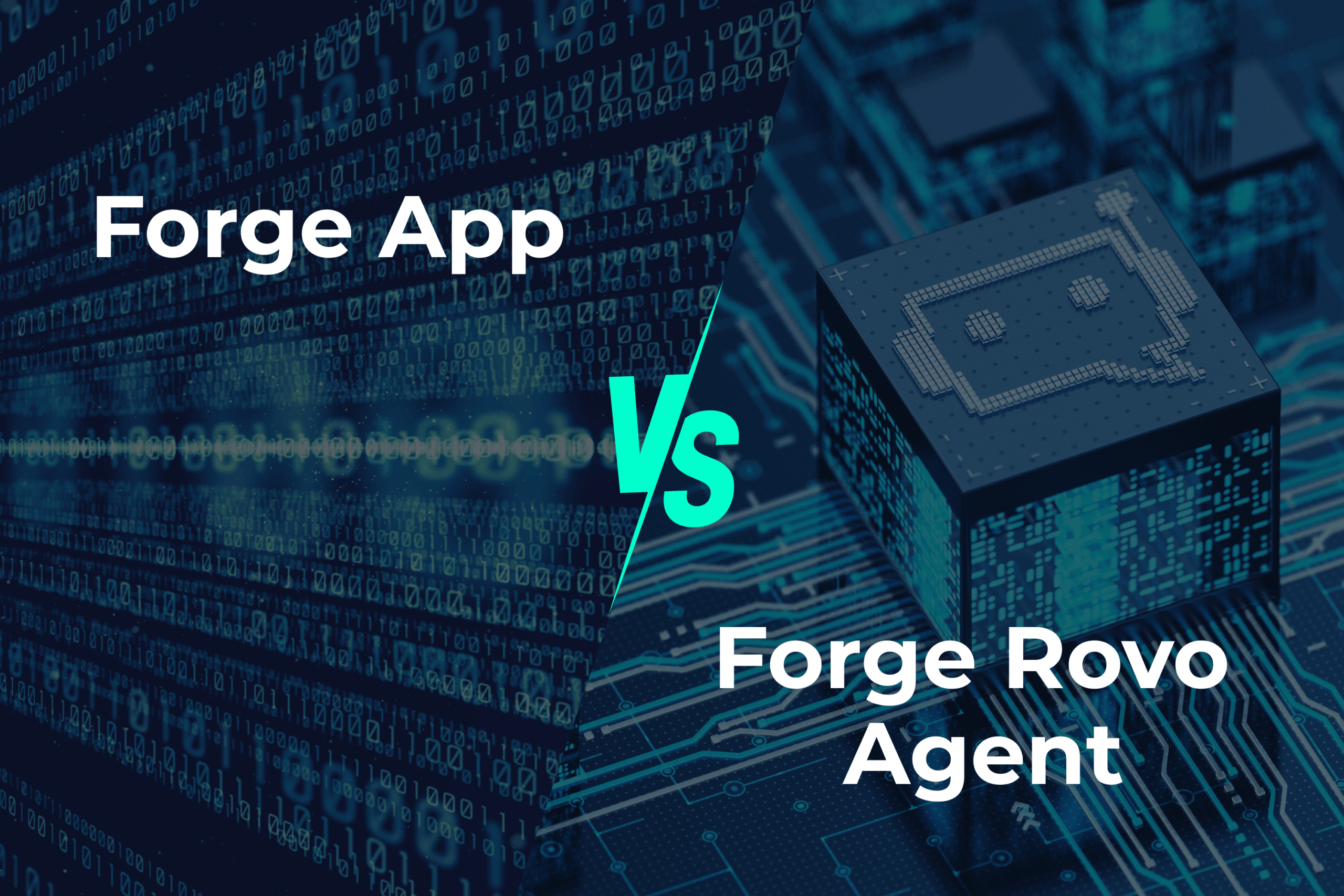Forge App vs. Forge Rovo App