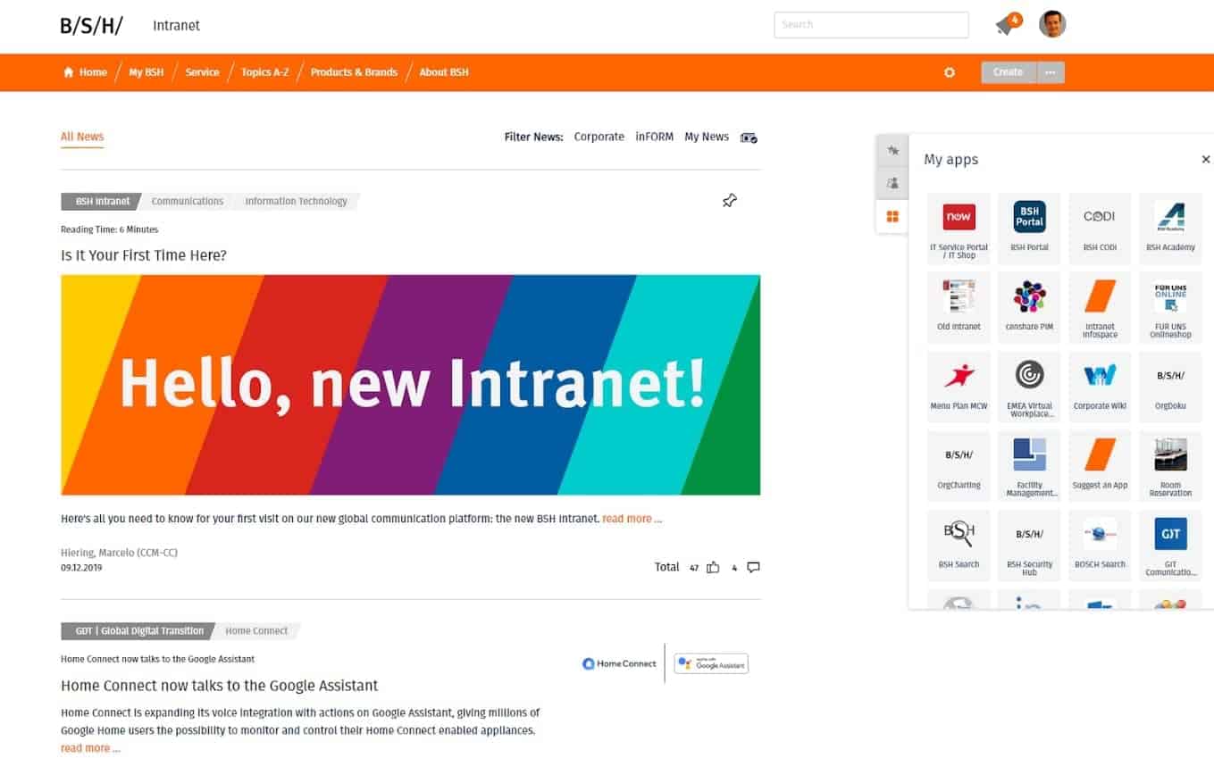 Confluence Intranet mit Linchpin